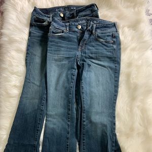 American Eagle Kick Boot Jeans Bundle